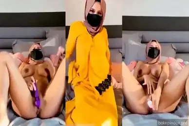 Kebaya Kuning Mei Fifi Hijabers Toge Montok Digoyang Brutal